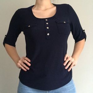 Navy blouse ⚓️